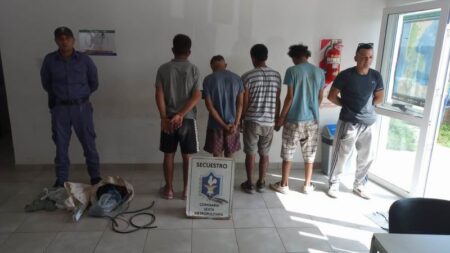36 personas detenidas en las últimas semanas