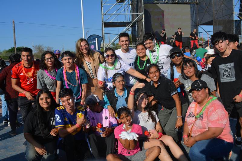 Jóvenes de El Impenetrable festejaron la Estudiantina 2024