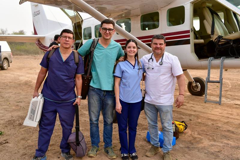 El Impenetrable: exitoso operativo cardiológico y de controles