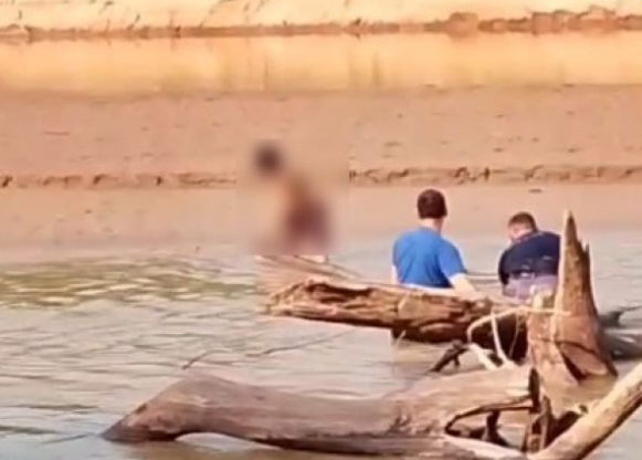 Policías salvaron a un menor que se ahogaba en el Bermejo