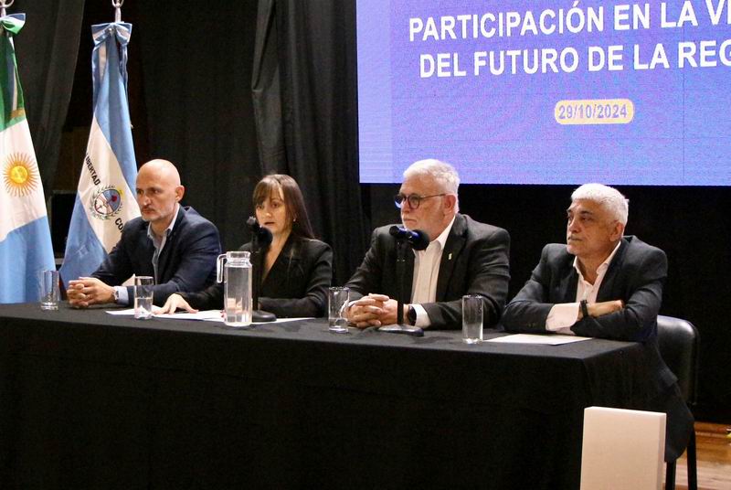 Inauguraron la Participación en la Visión del Futuro de la Región