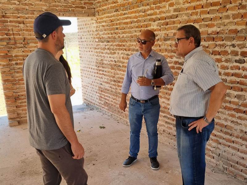 Avanza la construcción de 192 viviendas de Sáenz Peña