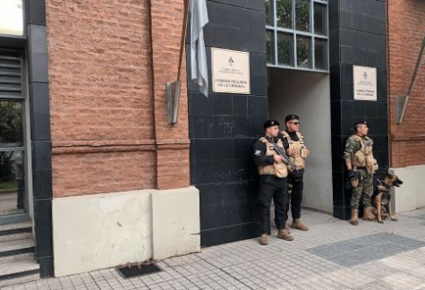 Emerenciano y César Sena fueron trasladados a la Cámara Segunda en lo Criminal