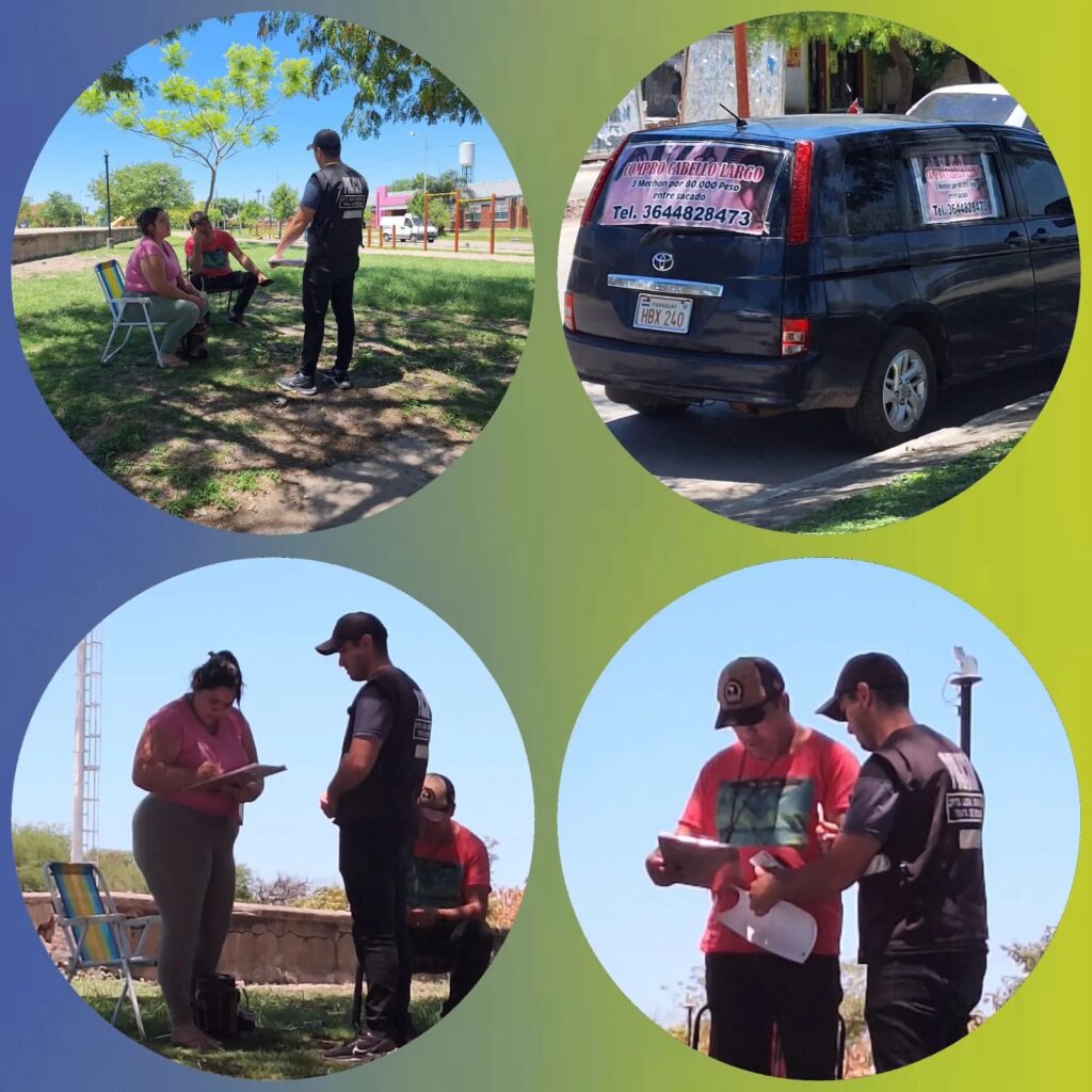 Identificaron a una pareja paraguaya que compraba cabello en la vía pública