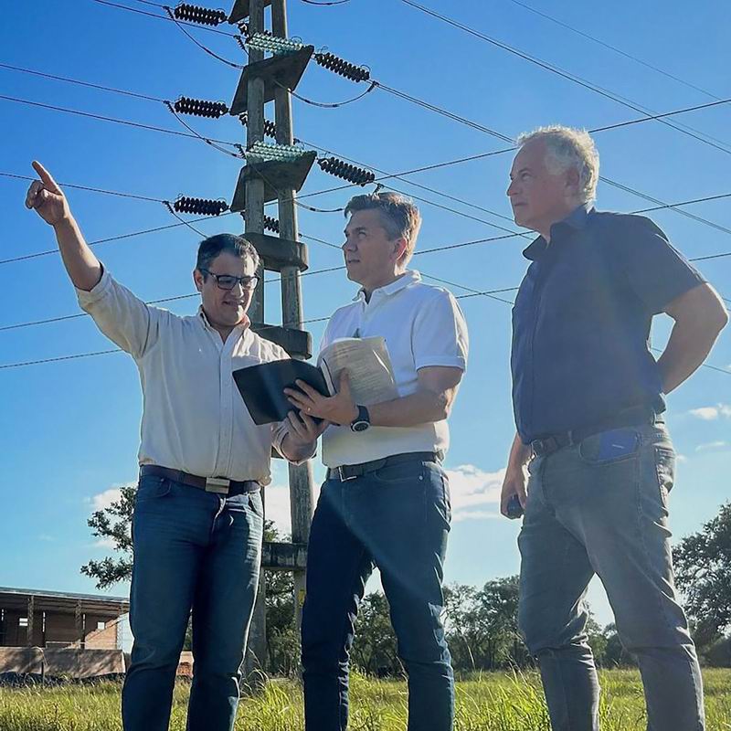 La provincia completará la línea de alta tensión Puerto Bastiani – Vilelas