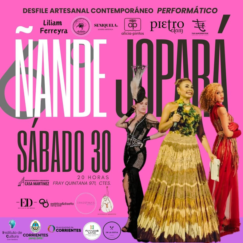 Ñande Jopará, edición «Naturaleza», hoy en Casa Martínez