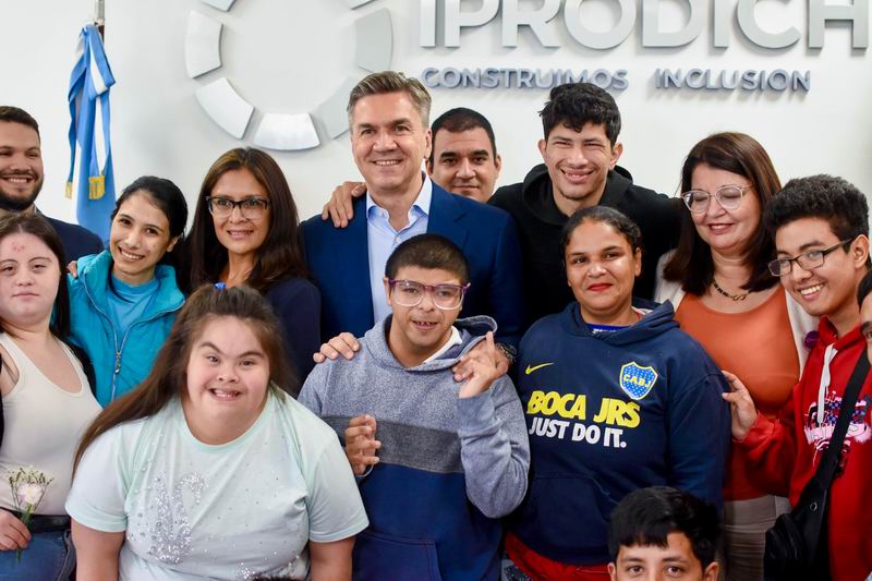 Zdero ratificó el compromiso por la inclusión de las personas con discapacidad