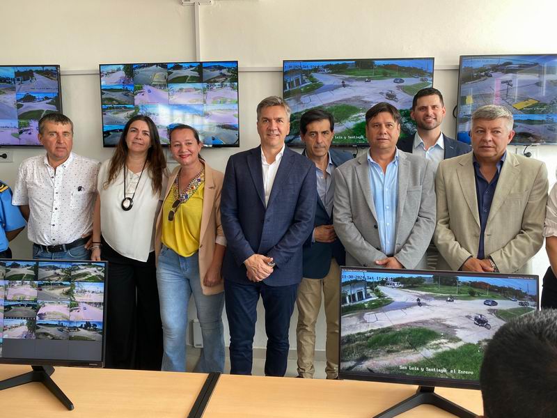Inauguraron el Centro de Monitoreo con la presencia del gobernador