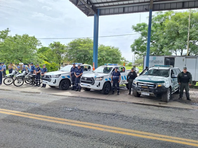 Seguridad vial: policías de Chaco y Formosa controlarán rutas y caminos vecinales