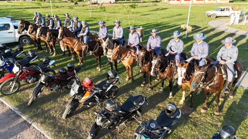 La Policía Rural se suma al operativo «Felices Fiestas»