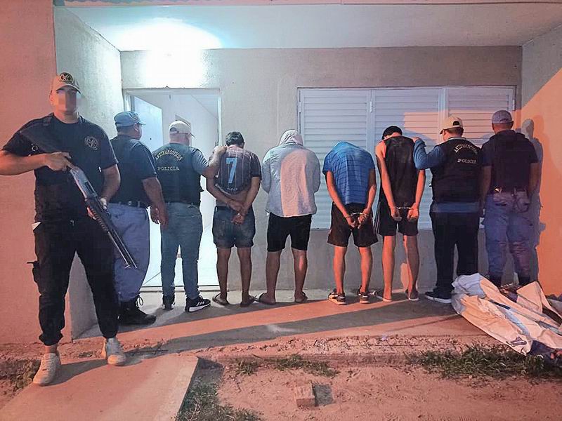 Cuatro dealers fueron presos por la Policía