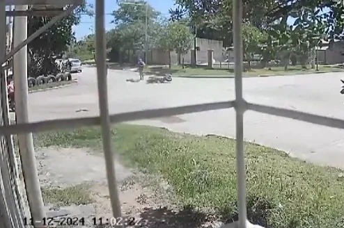 Falleció una motociclista al chocar con un patrullero