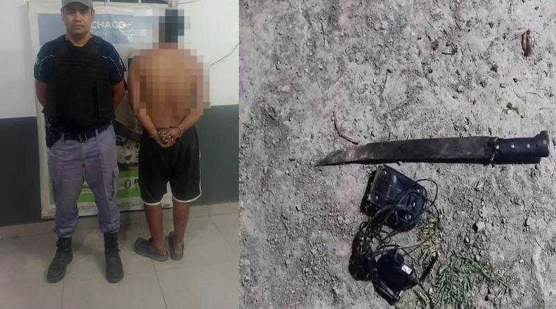 Se encerró en su pieza para evitar que la mate