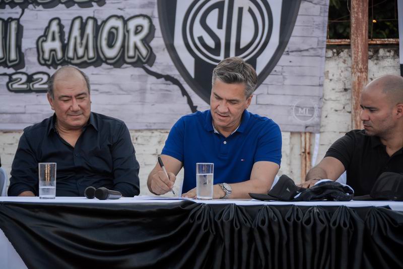Gobierno acordó la ejecución de obras en el Club Social y Deportivo Unión