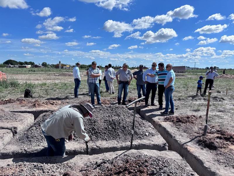 Avance de obras en Rancho Viejo, un paso hacia el sueño habitacional