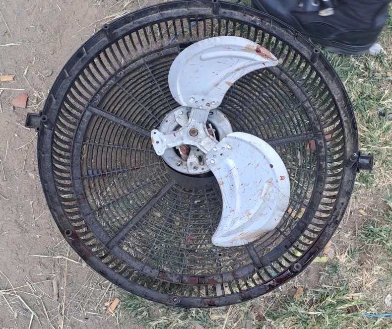 Como en «Destino final»: ¡lo mató su propio ventilador!
