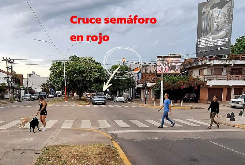 Más controles sobre los que cruzan en rojo