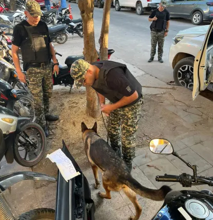 Tiroteo en el San Pedro Pescador: hallaron proyectiles, luces y radios policiales