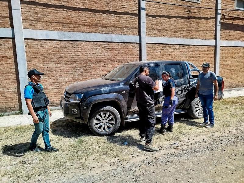 Hallaron la camioneta robada durante un asalto