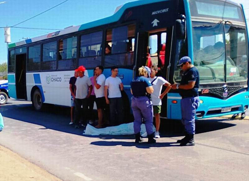Peatón falleció atropellado por un colectivo en la Sabín