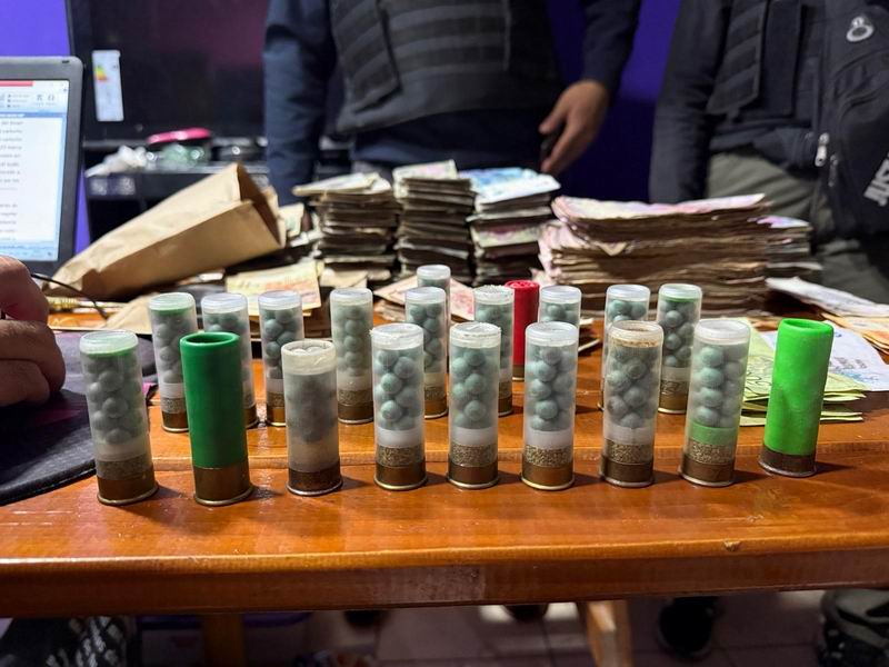 Tres búnkeres narcos fueron desbaratados