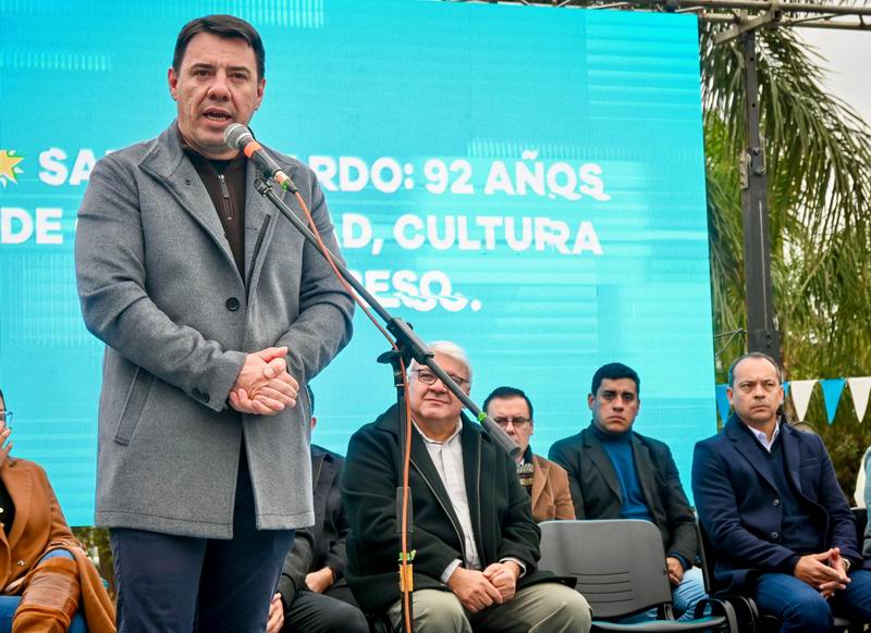San Bernardo: el Gobierno, junto al intendente, acompañó el 92° aniversario