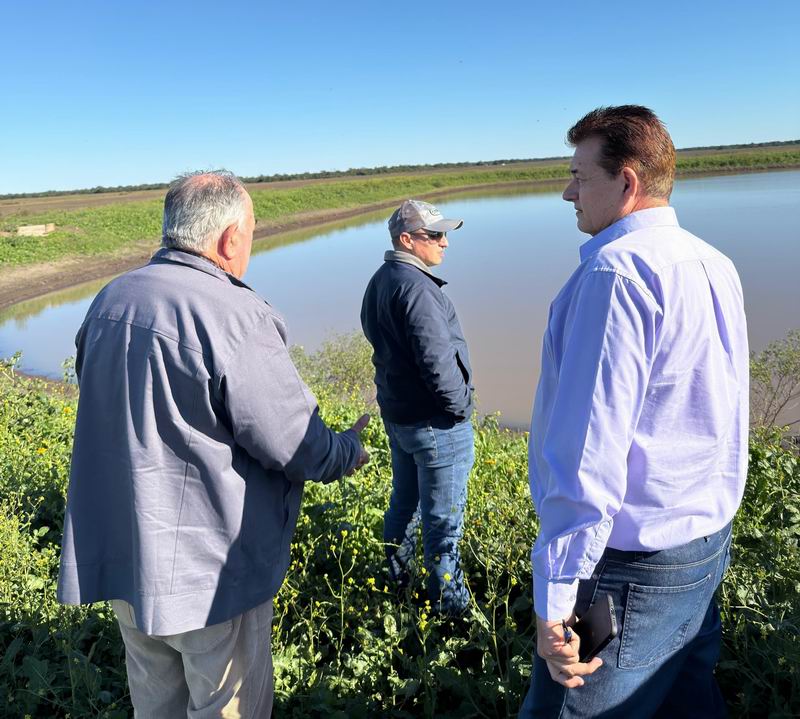 El Gobierno continúa trabajando en el manejo del agua para una producción sostenible