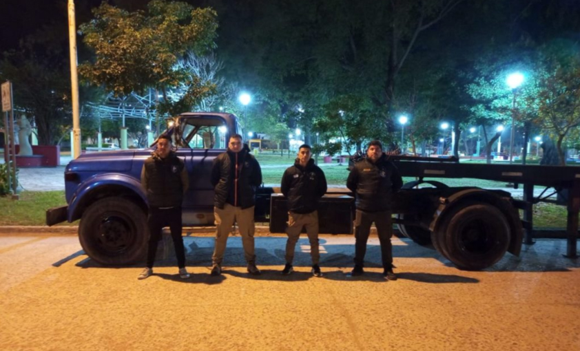 Secuestraron un semirremolque y un camión vinculados a una causa en Baires