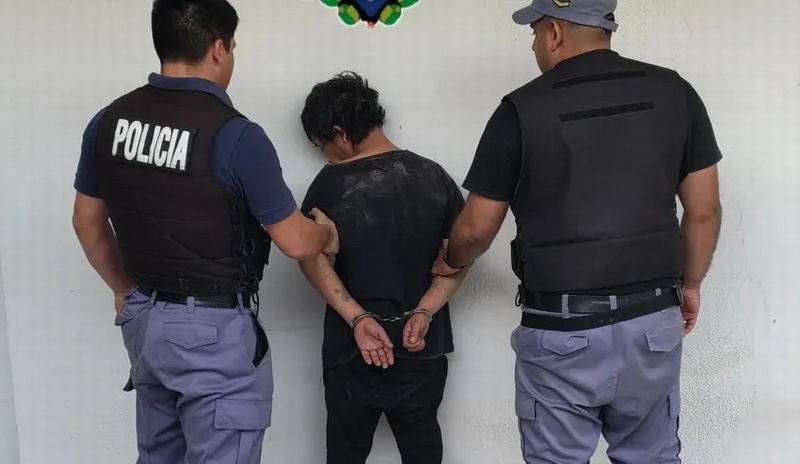 Drogadicto, golpeó a su mujer y se llevó al hijo