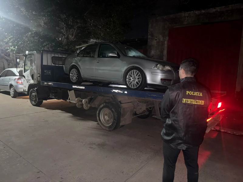 Incautaron un automóvil vinculado a varios robos