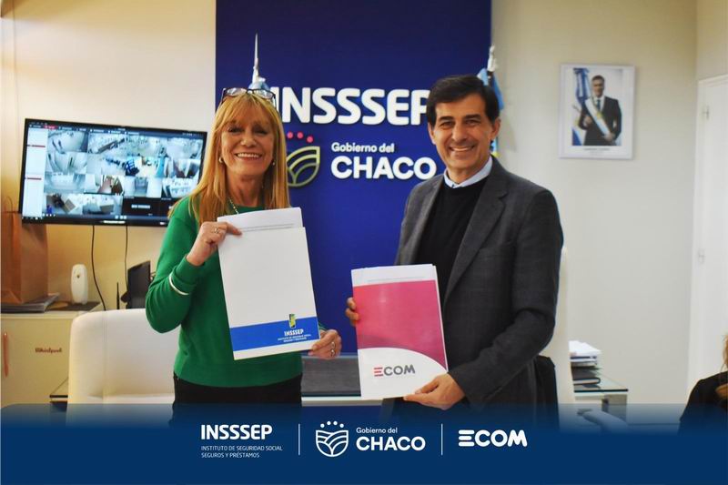 Acuerdo entre Insssep y Ecom para el reconocimiento y refinanciación de deuda