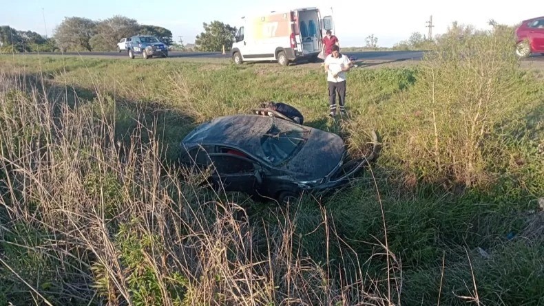 Chaqueña pereció al volcar el auto donde viajaba