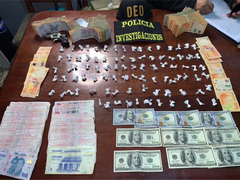 Buscando a Pato Núñez, hallaron un quiosco narco