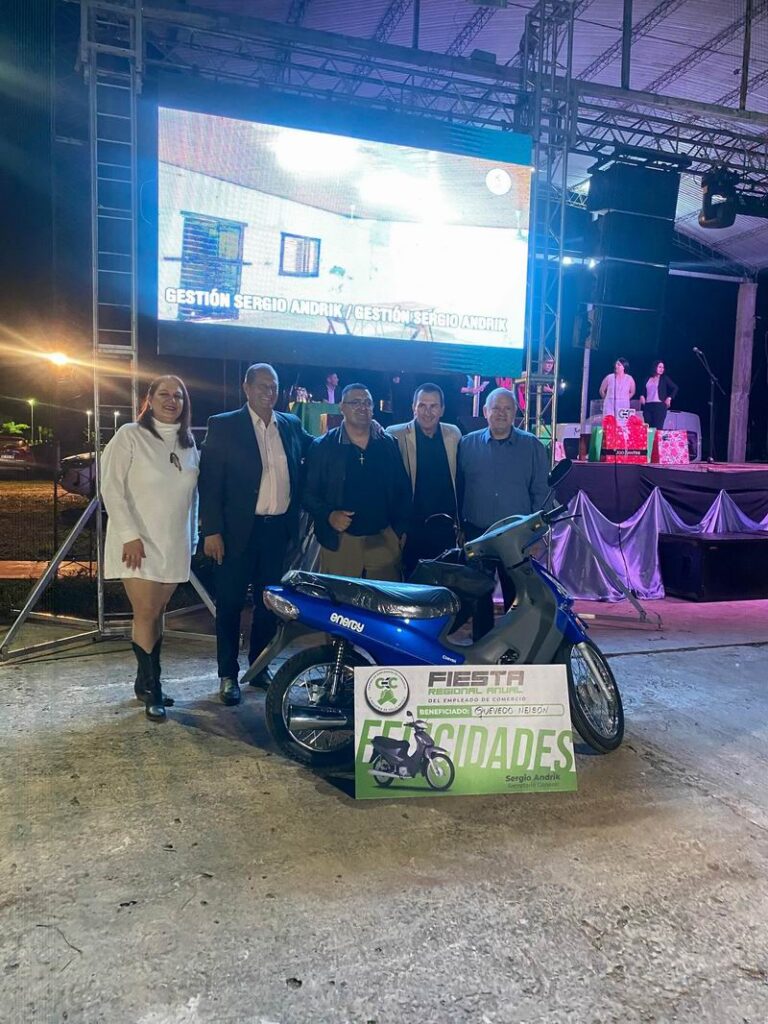 Papp participó de la Fiesta Regional Anual del Empleado de Comercio