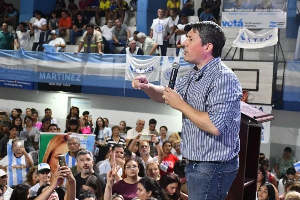 “Juanchi” García: “Somos Fuerza Patria, somos la celeste y blanca para defender al pueblo”