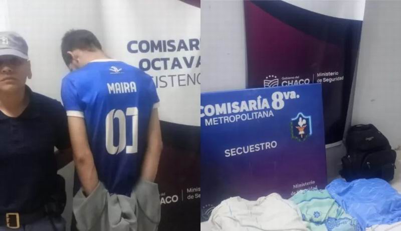 Por cuarta vez, robaronen la casa de Bacileff