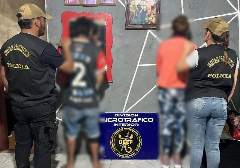 Metieron preso a dos vendedores de marihuana