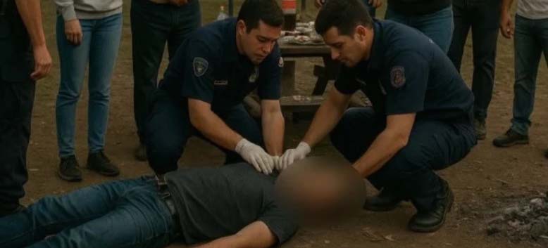 Un chaqueño murió en el Paraguay tras atragantarse con un trozo de asado