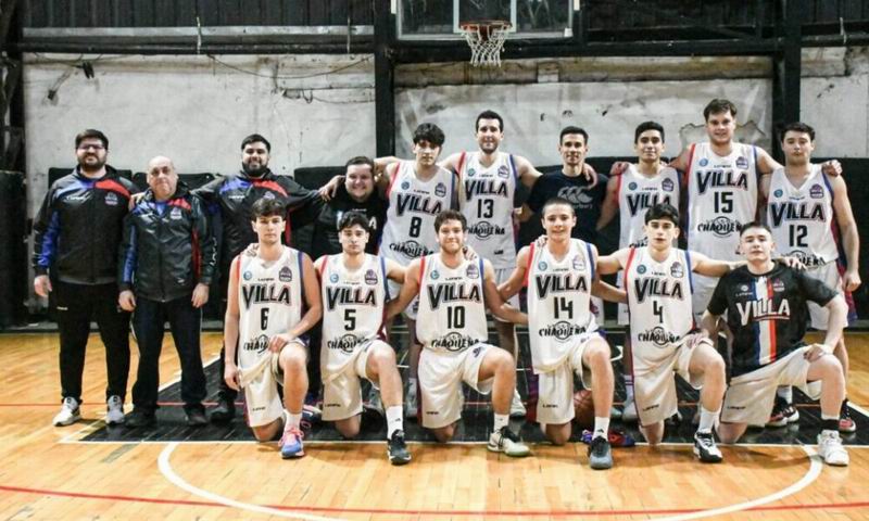 Villa San Martín lo supo controlar y festejó a domicilio