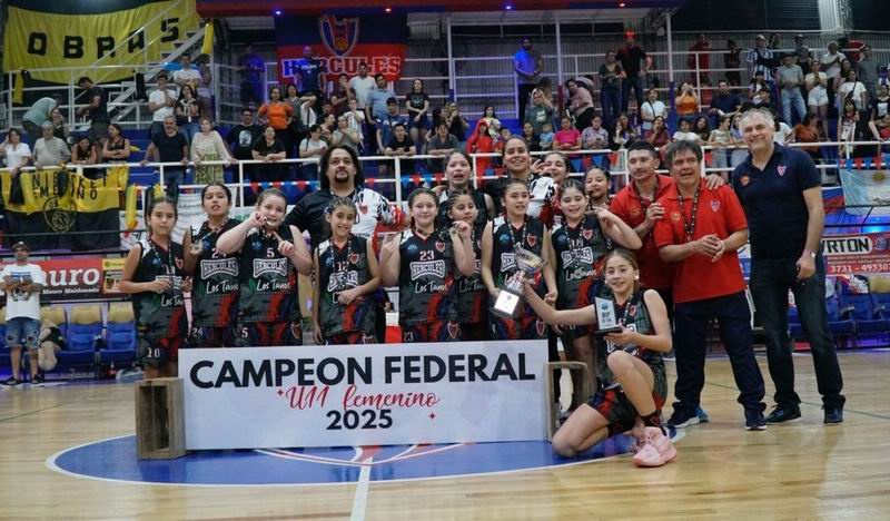 Hércules se consagró campeón de la Liga Federal Femenina U11