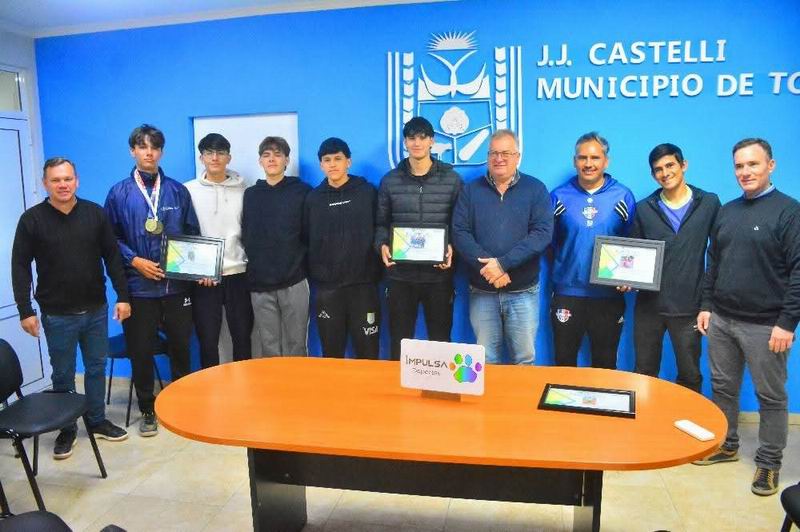 Municipio reconoció a deportistas que participaron en los Evita 2025