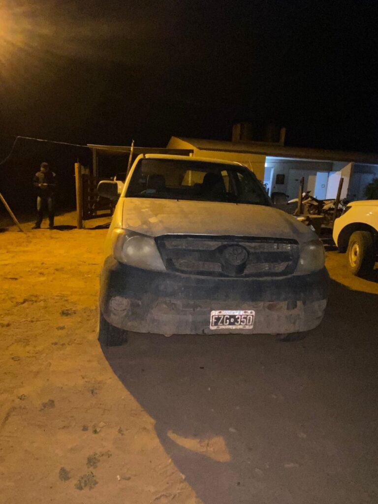 Taco Pozo: secuestran una camioneta con pedido de secuestro en un operativo tripartito