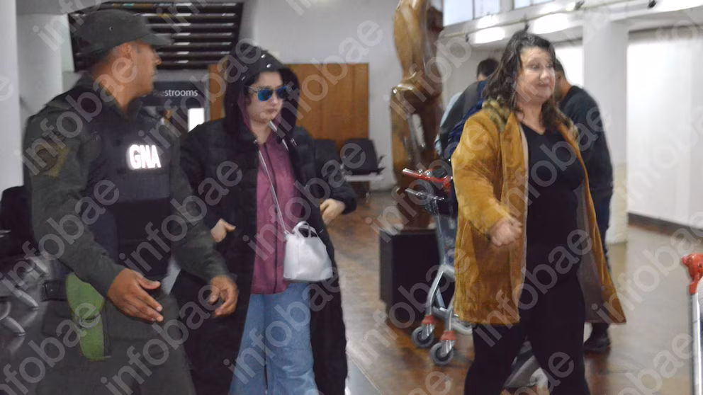 Gloria Romero y Angela llegaron al Chaco por el juicio contra el Clan Sena