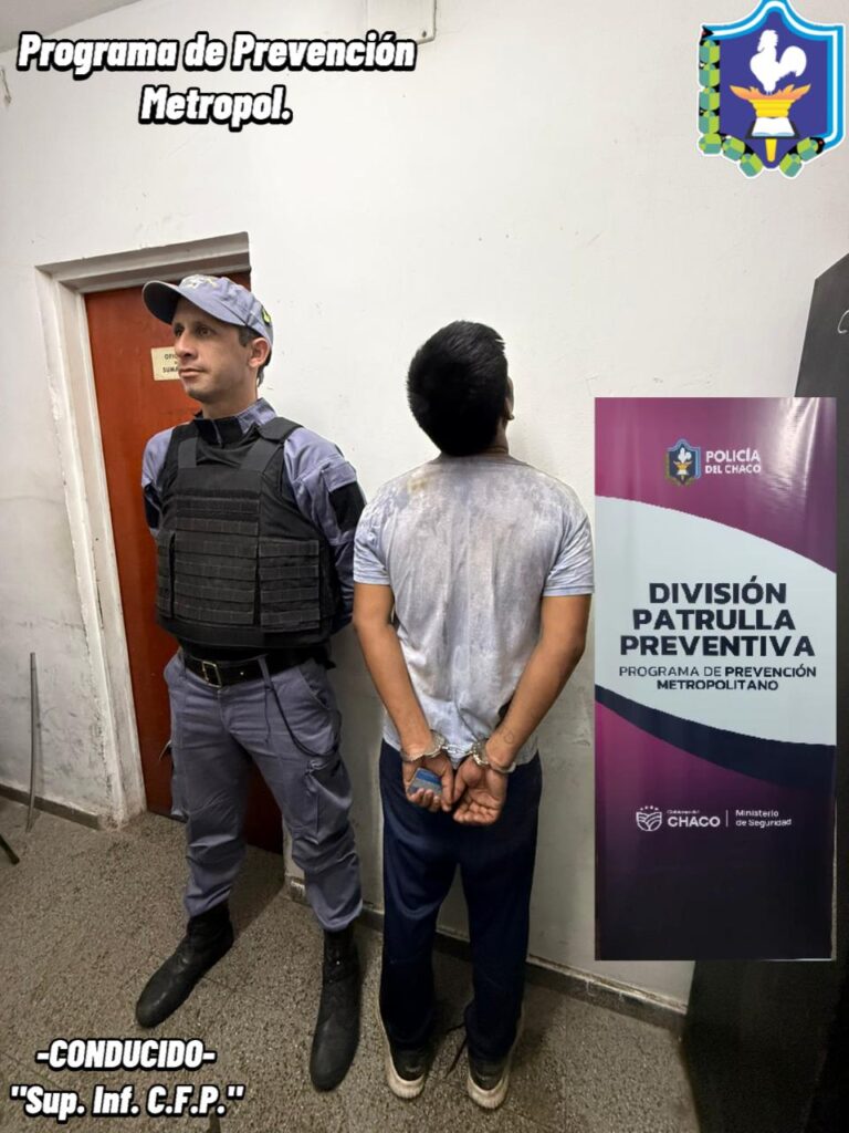 Resistencia: un hombre fue detenido tras agredir a una inspectora de tránsito