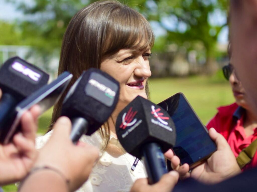 «Ha sido una reunión sumamente positiva», dijo Silvana Schneider sobre el encuentro en la Rosada con Milei