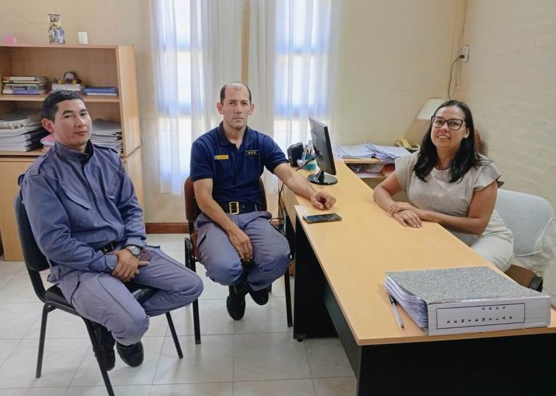 Juzgado de Paz y Policía coordinan acciones preventivas locales