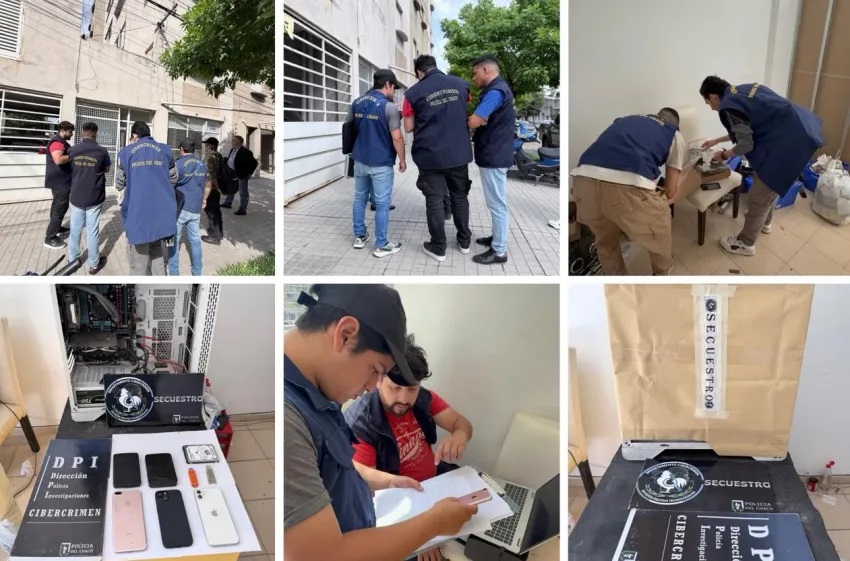 Allanaron un local que reactivaba celulares robados: un detenido y equipos secuestrados