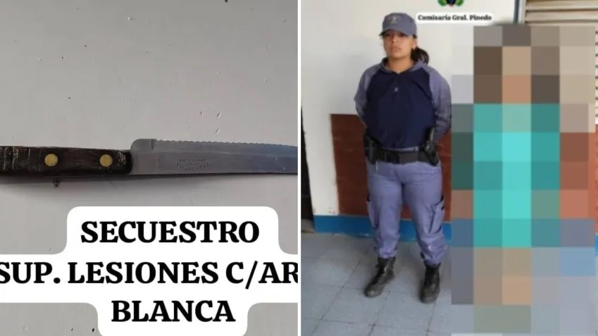 Un hombre fue apuñalado por una adolescente durante una pelea