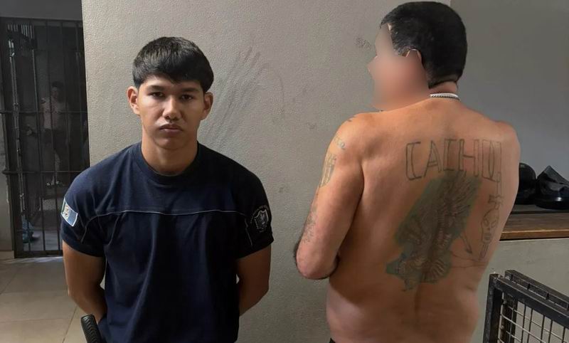 Atacó a su mujer y luego enfrentó a los policías