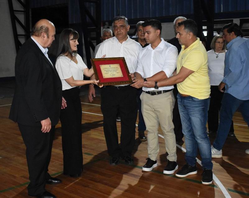 Schneider acompañó el inicio del camino alcentenario del Club Central Norte Argentino